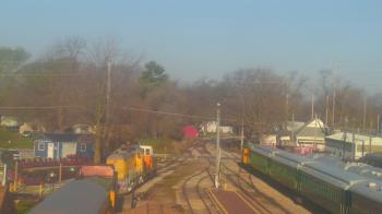 Weather camera view of Boone Scenic Valley Railroad.