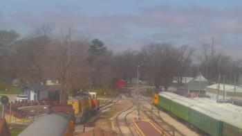 Weather camera view of Boone Scenic Valley Railroad.