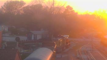 Weather camera view of Boone Scenic Valley Railroad.