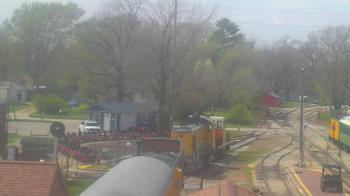 Weather camera view of Boone Scenic Valley Railroad.