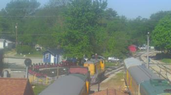 Weather camera view of Boone Scenic Valley Railroad.