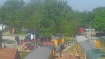 Weather camera view of Boone Scenic Valley Railroad.