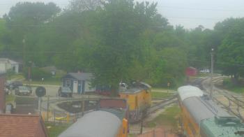 Weather camera view of Boone Scenic Valley Railroad.