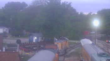 Weather camera view of Boone Scenic Valley Railroad.