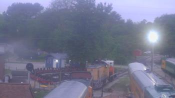 Weather camera view of Boone Scenic Valley Railroad.