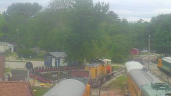 Weather camera view of Boone Scenic Valley Railroad.
