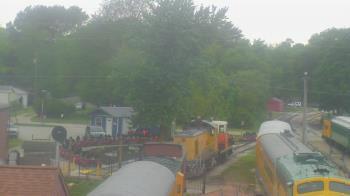 Weather camera view of Boone Scenic Valley Railroad.