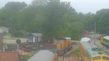Weather camera view of Boone Scenic Valley Railroad.
