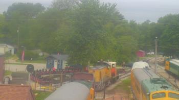 Weather camera view of Boone Scenic Valley Railroad.