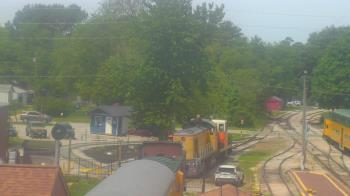 Weather camera view of Boone Scenic Valley Railroad.