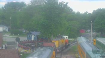Weather camera view of Boone Scenic Valley Railroad.