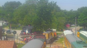 Weather camera view of Boone Scenic Valley Railroad.