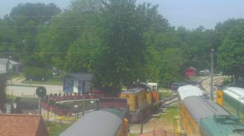 Weather camera view of Boone Scenic Valley Railroad.