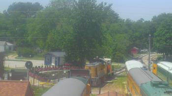 Weather camera view of Boone Scenic Valley Railroad.