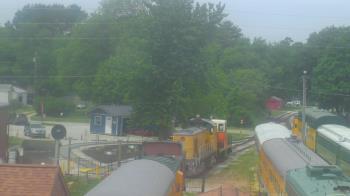 Weather camera view of Boone Scenic Valley Railroad.