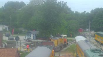 Weather camera view of Boone Scenic Valley Railroad.