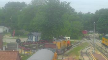 Weather camera view of Boone Scenic Valley Railroad.