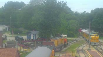 Weather camera view of Boone Scenic Valley Railroad.