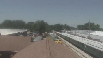 Weather camera view of Boone Scenic Valley Railroad.