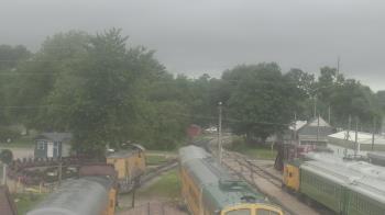 Weather camera view of Boone Scenic Valley Railroad.