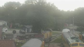 Weather camera view of Boone Scenic Valley Railroad.