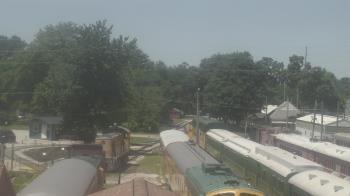 Weather camera view of Boone Scenic Valley Railroad.