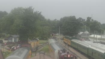 Weather camera view of Boone Scenic Valley Railroad.