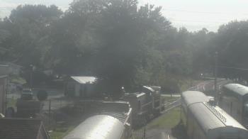 Weather camera view of Boone Scenic Valley Railroad.