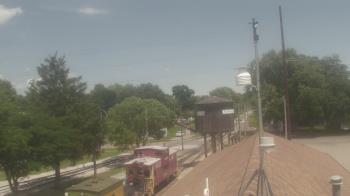 Weather camera view of Boone Scenic Valley Railroad.