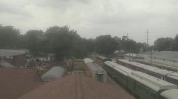 Weather camera view of Boone Scenic Valley Railroad.