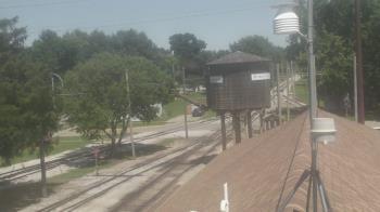 Weather camera view of Boone Scenic Valley Railroad.