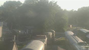 Weather camera view of Boone Scenic Valley Railroad.