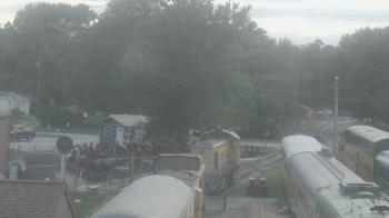 Weather camera view of Boone Scenic Valley Railroad.