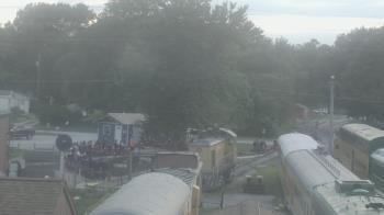 Weather camera view of Boone Scenic Valley Railroad.