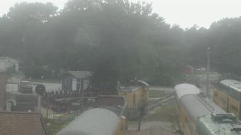 Weather camera view of Boone Scenic Valley Railroad.