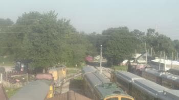 Weather camera view of Boone Scenic Valley Railroad.