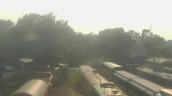 Weather camera view of Boone Scenic Valley Railroad.
