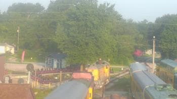 Weather camera view of Boone Scenic Valley Railroad.