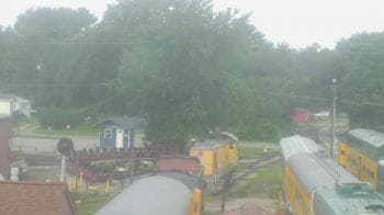Weather camera view of Boone Scenic Valley Railroad.