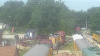 Weather camera view of Boone Scenic Valley Railroad.