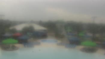 Weather camera view of Pirates Bay Water Park.