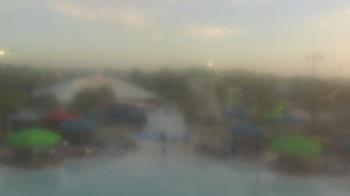 Weather camera view of Pirates Bay Water Park.