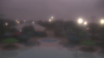 Weather camera view of Pirates Bay Water Park.