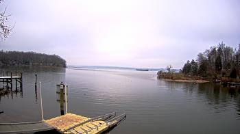Weather camera view of Mallows Bay.