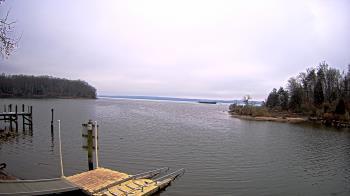 Weather camera view of Mallows Bay.