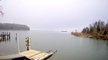 Weather camera view of Mallows Bay.
