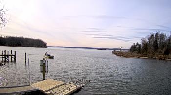 Weather camera view of Mallows Bay.