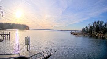 Weather camera view of Mallows Bay.