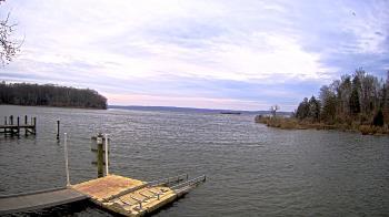Weather camera view of Mallows Bay.