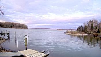 Weather camera view of Mallows Bay.